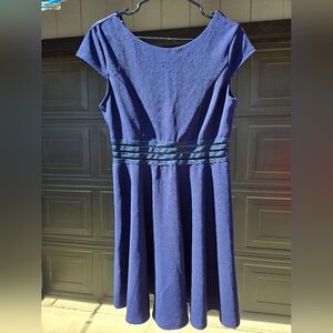 Elegant Blue Dress